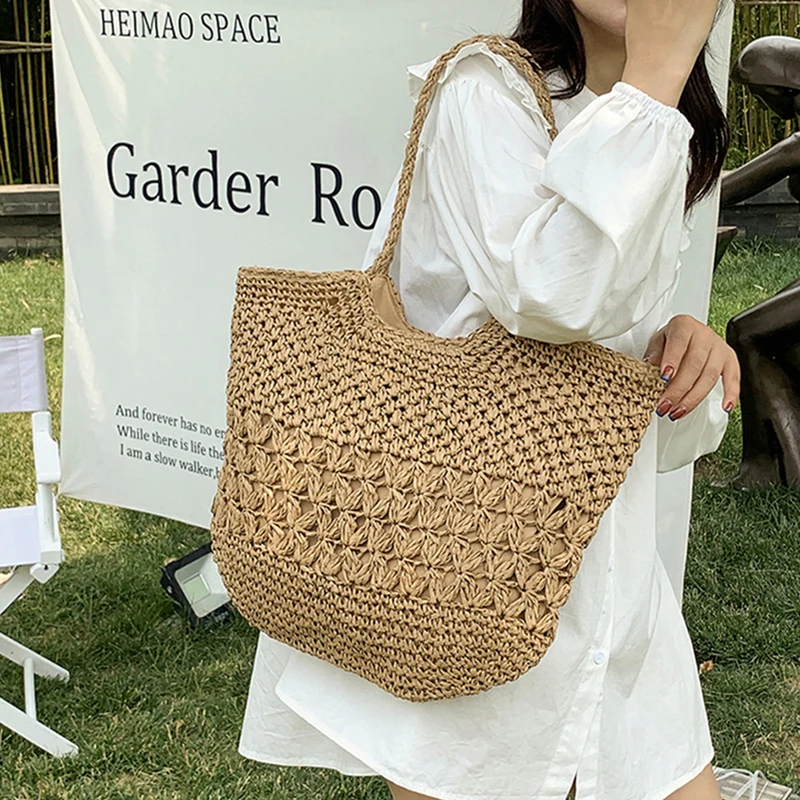 Travel Accessories Luxury - Casual Design Straw Weave Bags Trend