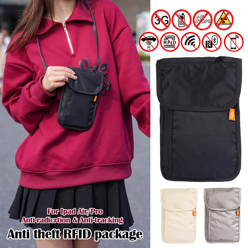 Passport Holder Rfid - RFID Blocking Travel Bag Passport Holder