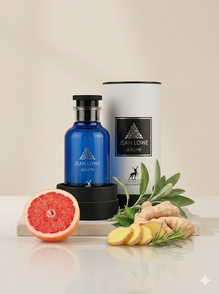 Travel Accessories Gifts - Jean Lowe Azure Immortel Perfume 3.4oz