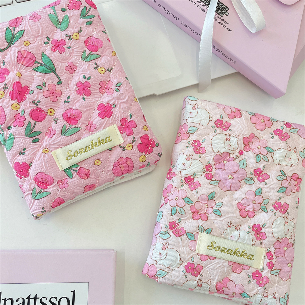 Quality Travel Accessories - Cute Cartoon Flower Passport Cover for