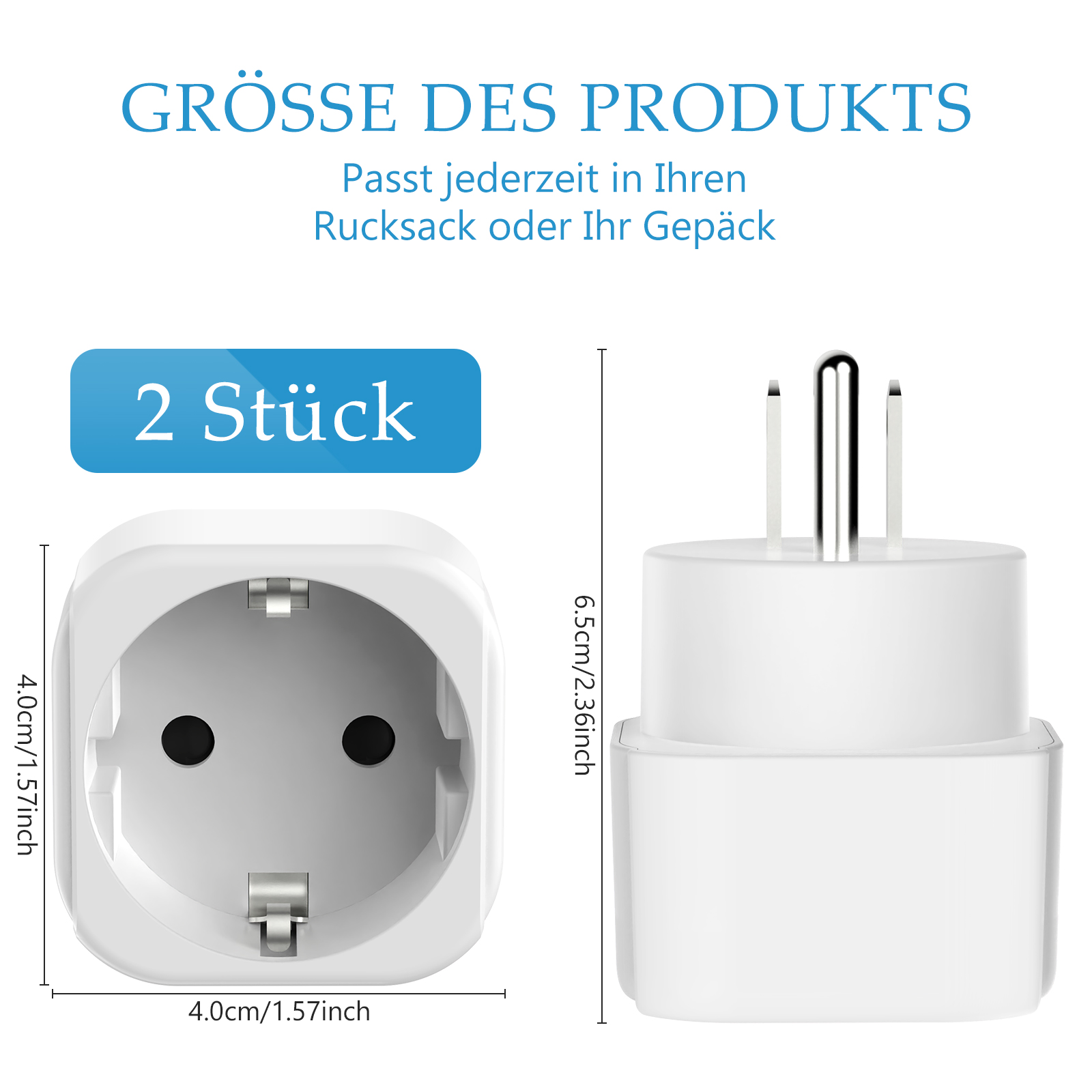 USA Travel Adapter, EU to US T - Travel Accessories Canada ulasan dan harga