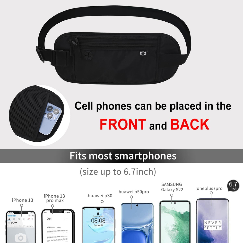 1Pcs Secure Travel Money Belt, - Money Belt Hidden ulasan dan harga