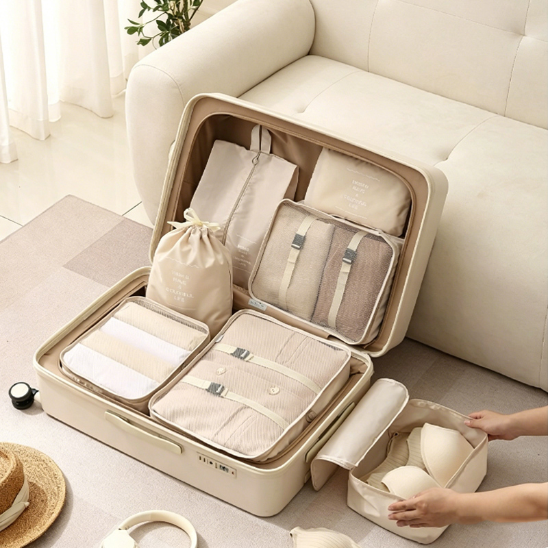7-Piece Packing Cubes Set - Tr - Travel Accessories In Bulk ulasan dan harga
