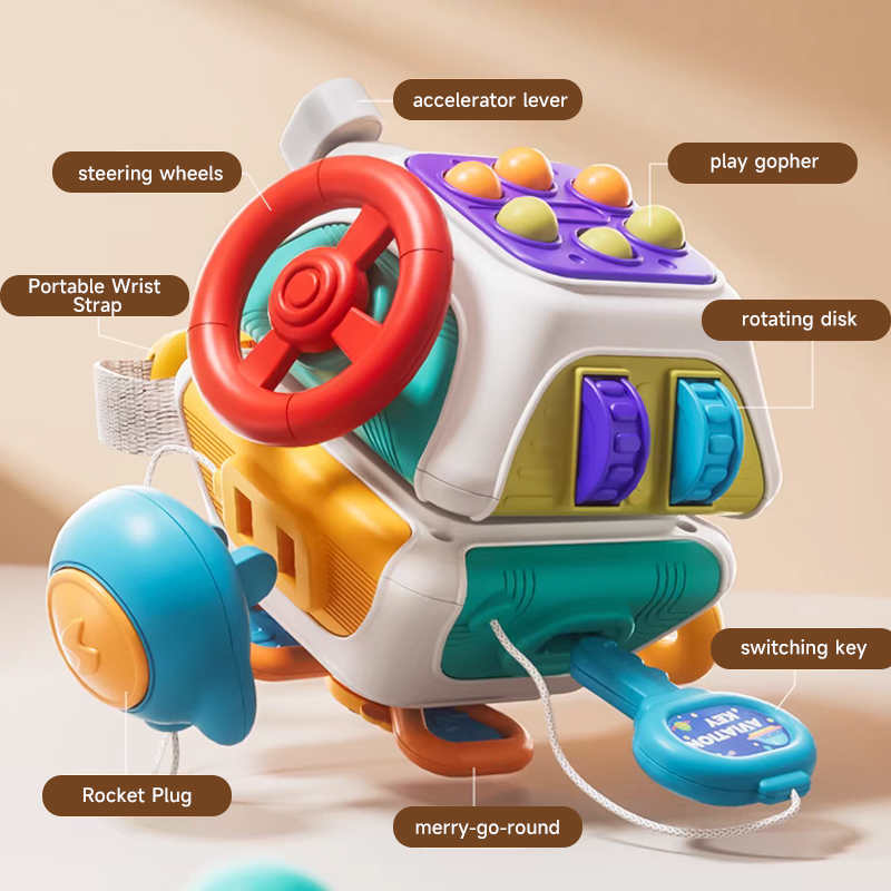 Montessori Sensory Toys Baby B - Travel Accessories With Baby ulasan dan harga