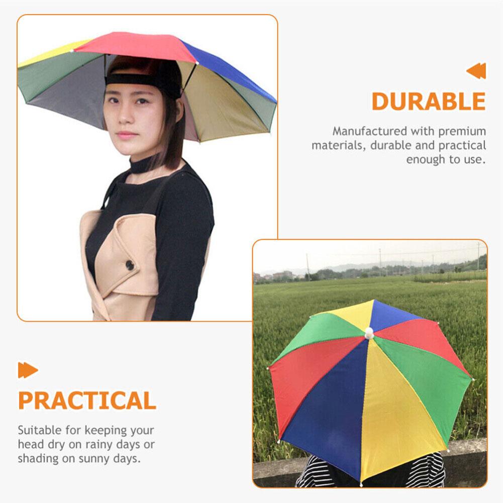 Sunscreen hat, umbrella, large - Travel Umbrella Compact ulasan dan harga