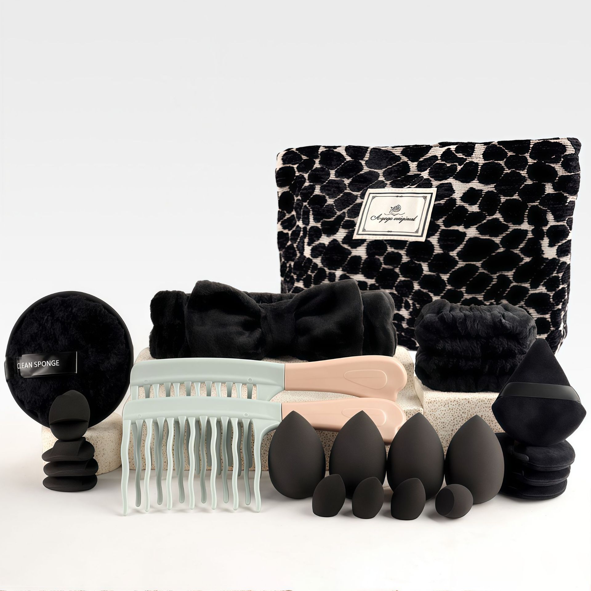 Makeup Brush Set Chic Fragranc - Travel Accessories Bag ulasan dan harga