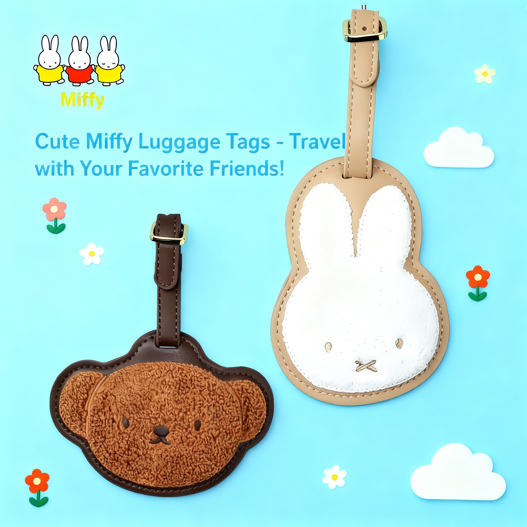 Kawaii Anime Miffy Rabbit Bori - Travel Accessories Cute ulasan dan harga