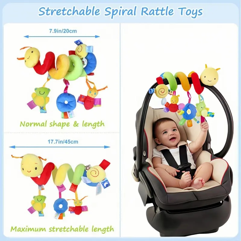 Baby Hanging Car Seat Toys Plu - Travel Accessories For Baby ulasan dan harga