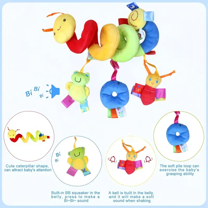 Baby Hanging Car Seat Toys Plu - Travel Accessories For Baby ulasan dan harga