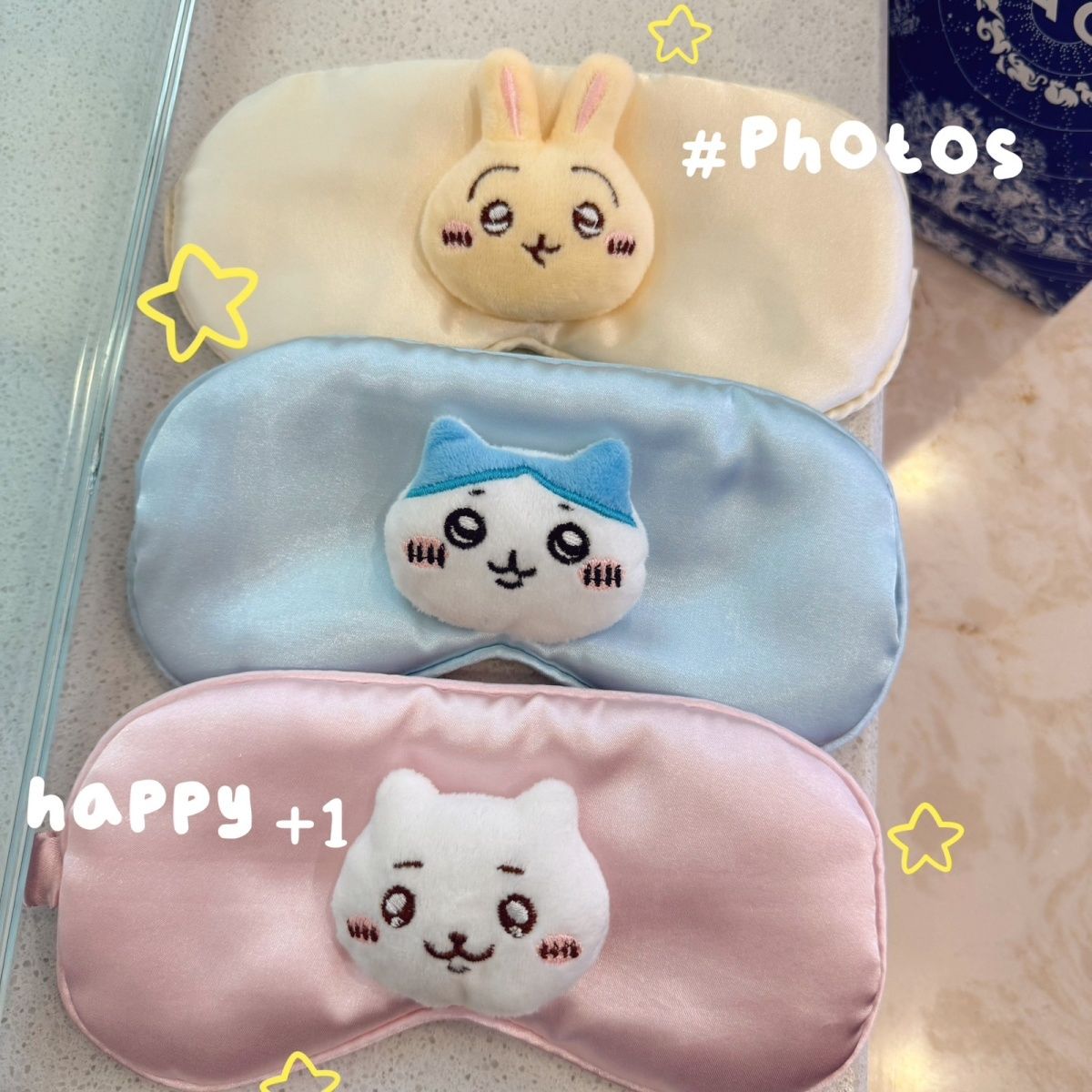 Kawaii Ckw Sleep Mask Soft Sat - Travel Accessories Cute ulasan dan harga