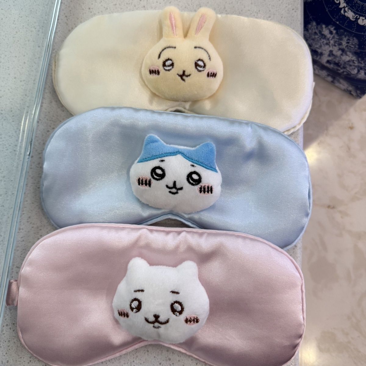 Kawaii Ckw Sleep Mask Soft Sat - Travel Accessories Cute ulasan dan harga