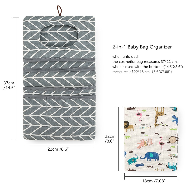 Portable Baby Diaper Organizer - Travel Accessories For Baby ulasan dan harga