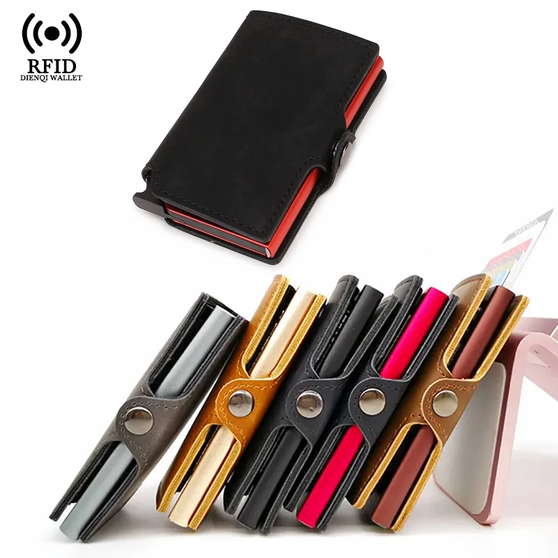 Slim Business Card Holder Men  - Passport Holder Rfid ulasan dan harga
