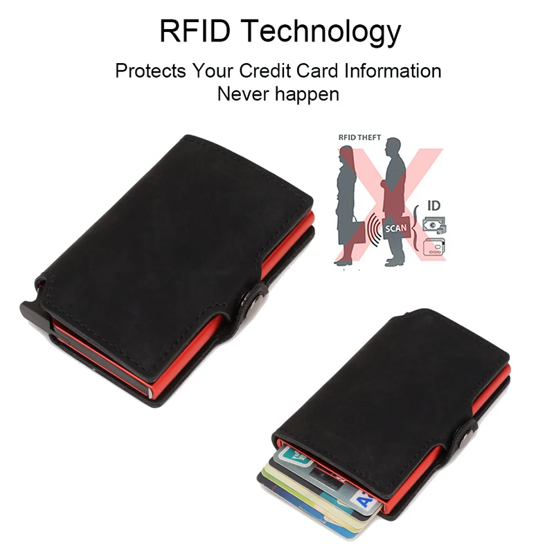 Slim Business Card Holder Men  - Passport Holder Rfid ulasan dan harga