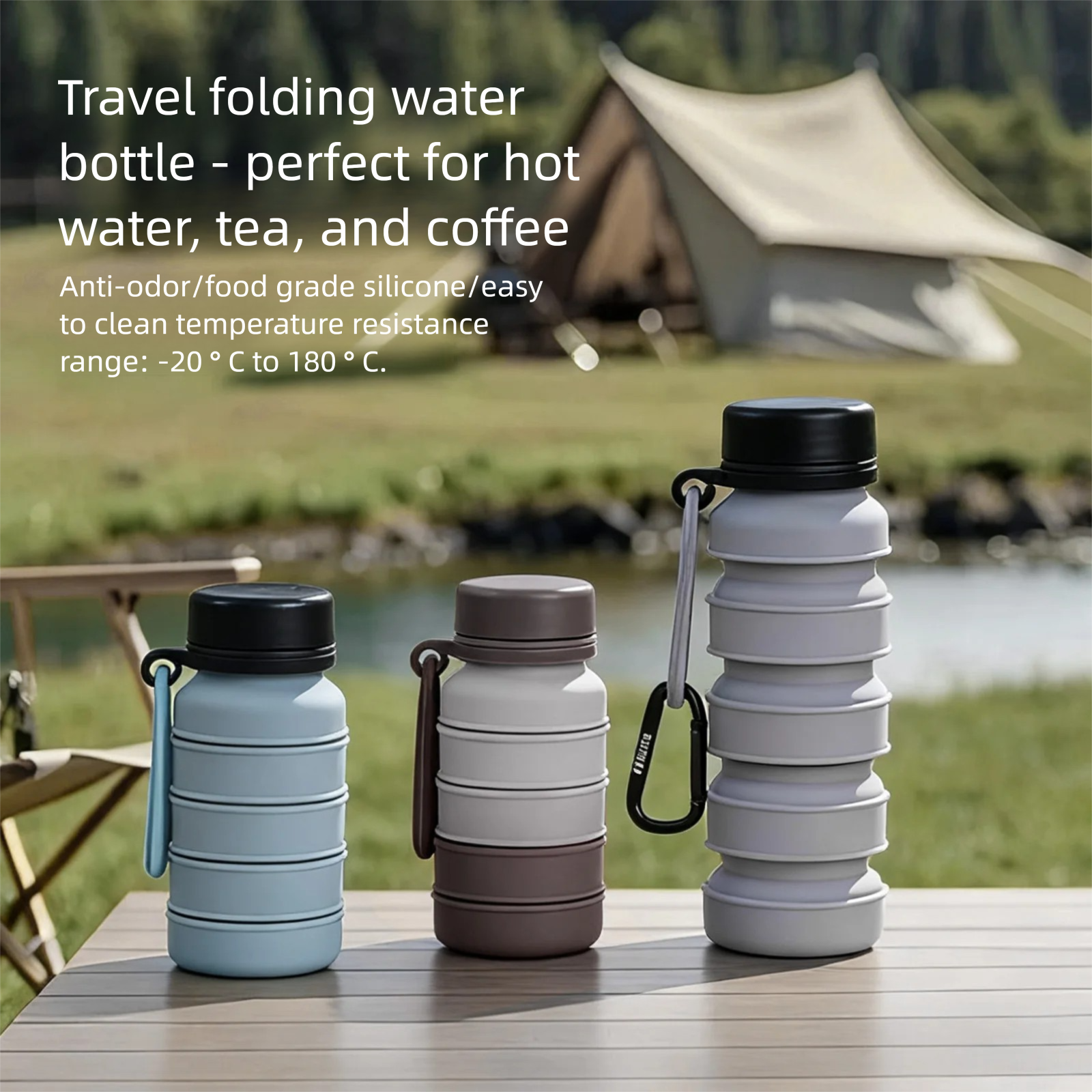 Shatterproof Collapsible Cup H - Water Bottle Collapsible ulasan dan harga
