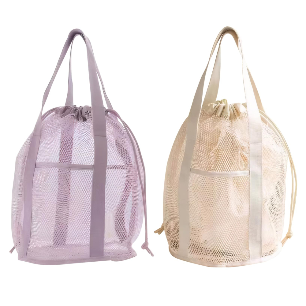 Travel Toiletry Bag Mesh Hollo - Travel Accessories Bag ulasan dan harga