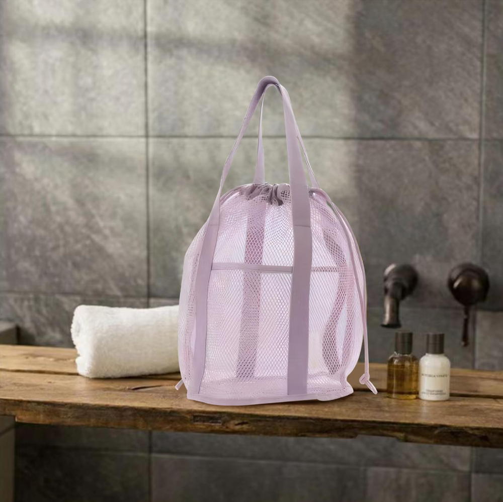 Travel Toiletry Bag Mesh Hollo - Travel Accessories Bag ulasan dan harga