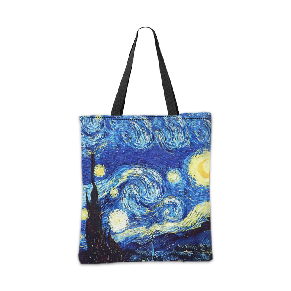 Van Gogh Series Tote Bag Cosme - Travel Accessories Bag ulasan dan harga