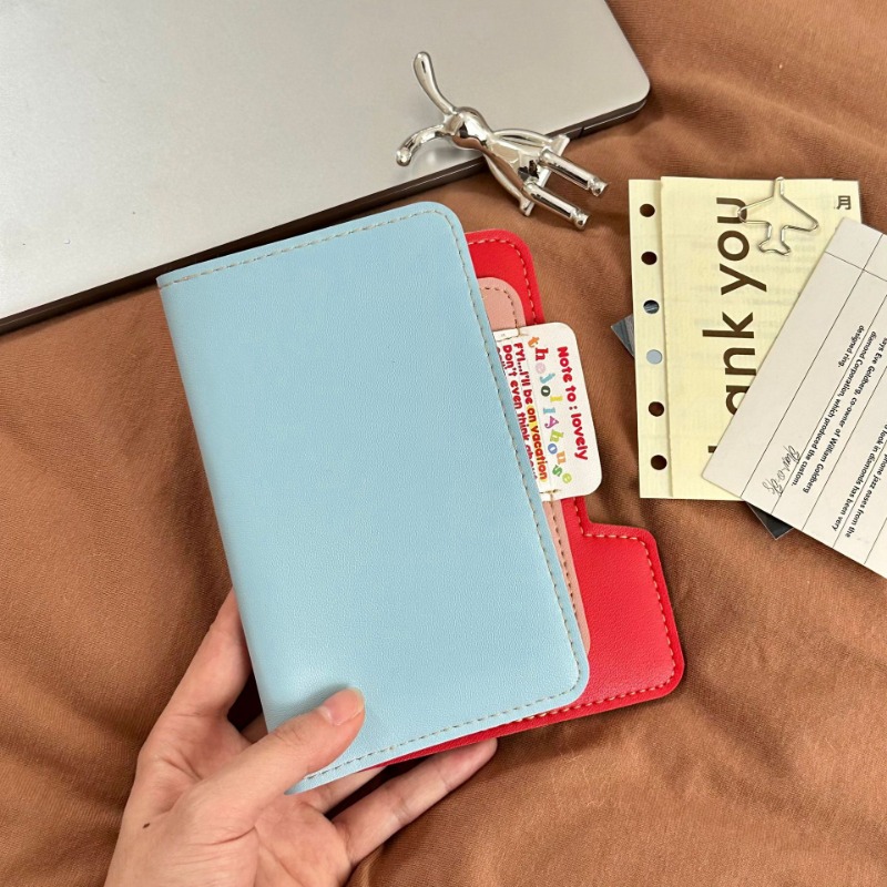 Ins Color Block Passport Holde - Travel Accessories In Bulk ulasan dan harga