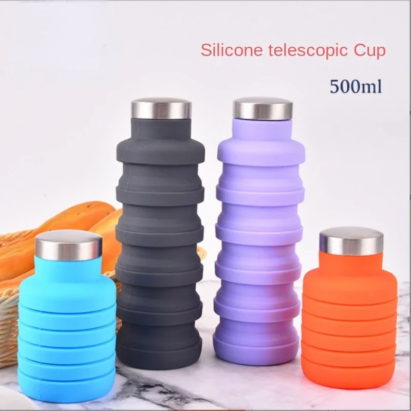 Collapsible Cup Food - Grade S - Water Bottle Collapsible ulasan dan harga