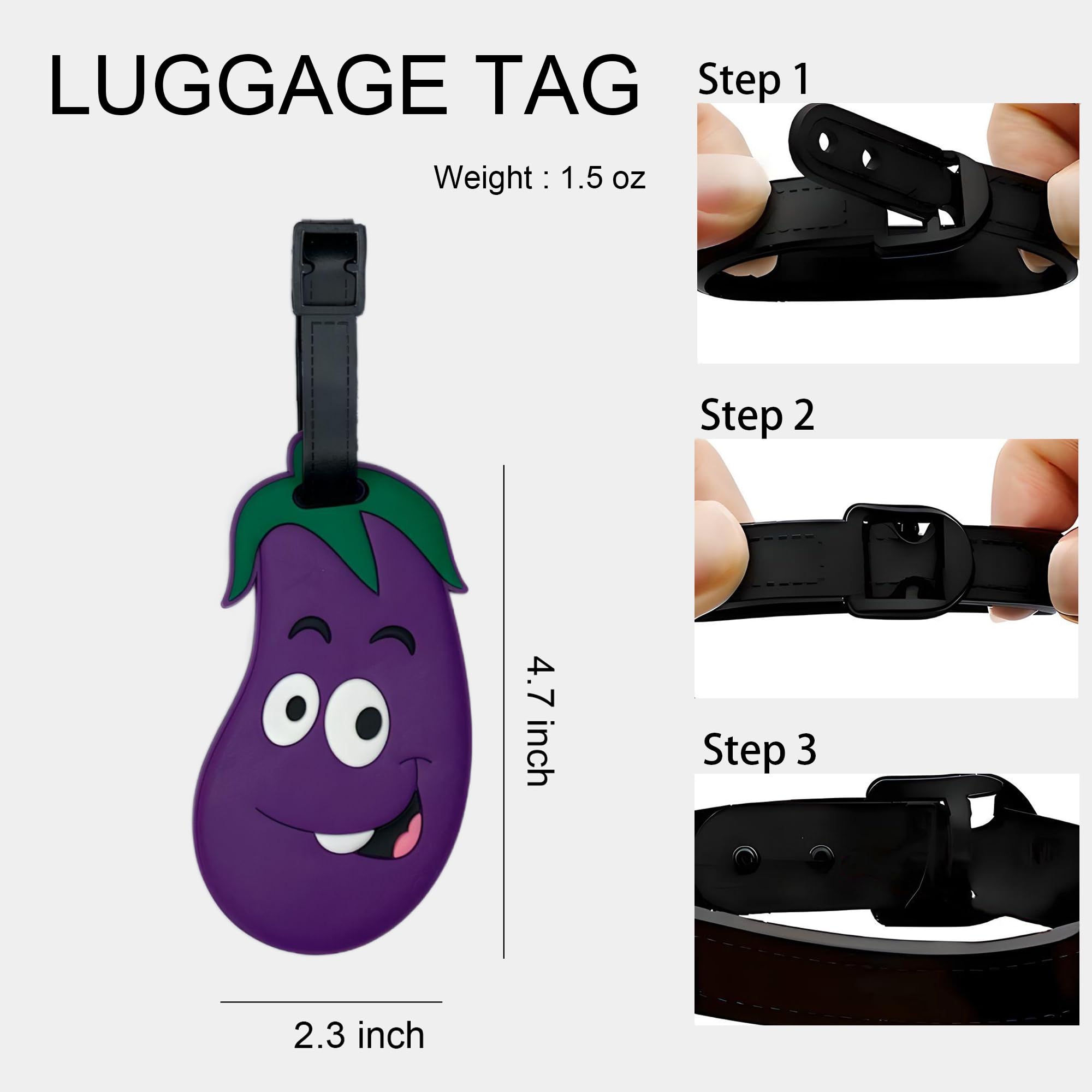 Strawberry eggplant carrot pin - Travel Accessories On Plane ulasan dan harga