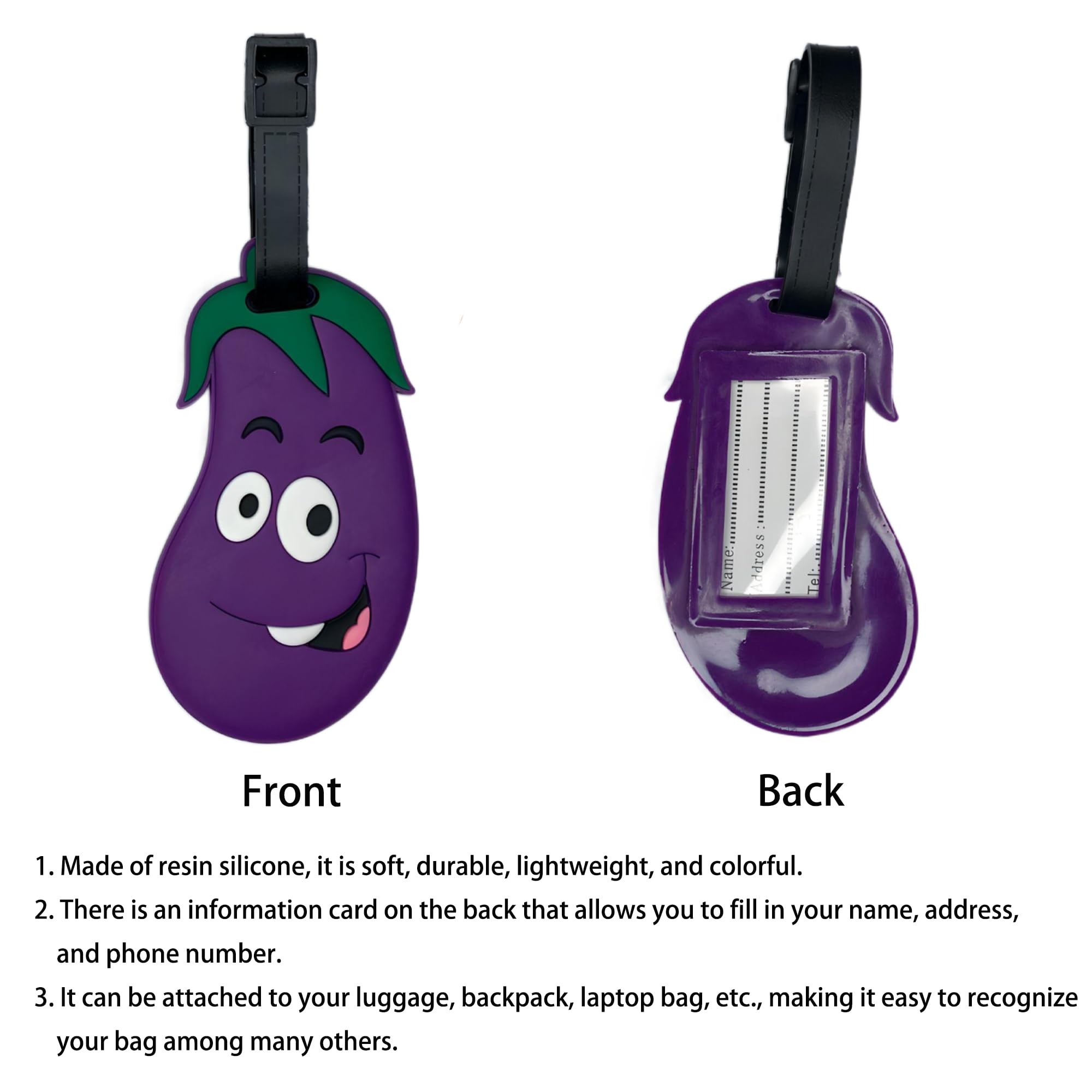 Strawberry eggplant carrot pin - Travel Accessories On Plane ulasan dan harga