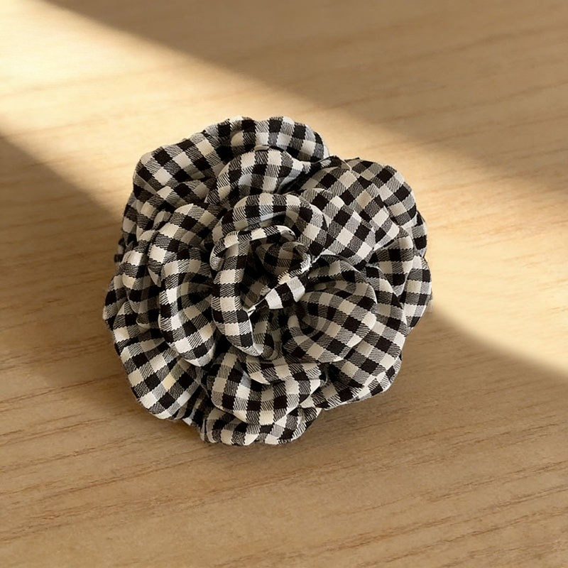 Luxury Houndstooth Flower Hair - Travel Accessories Luxury ulasan dan harga