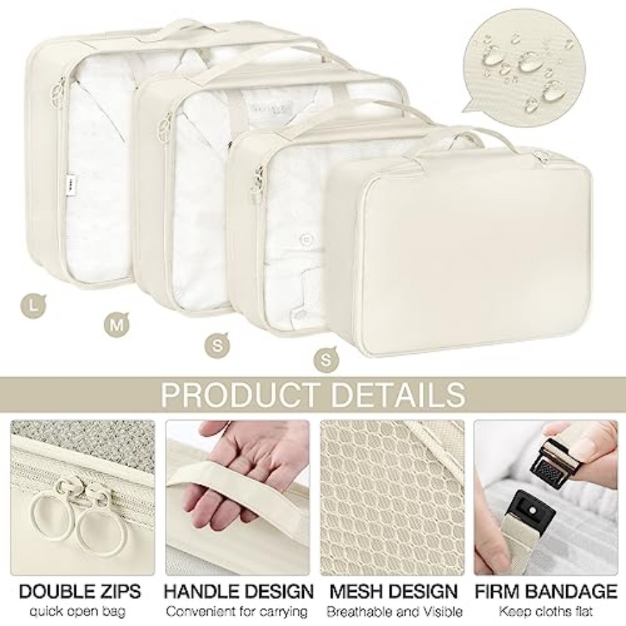 8 Set Packing Cubes for Travel - Travel Accessories Bag ulasan dan harga