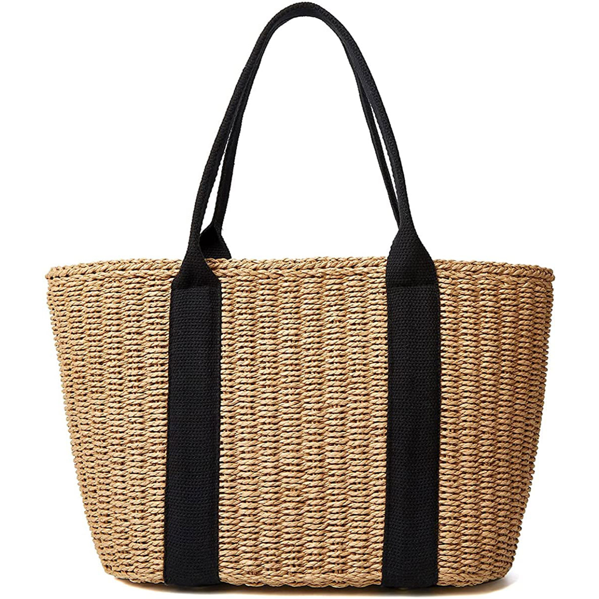 Trendy Straw Women Tote Bag Lu - Travel Accessories Luxury ulasan dan harga