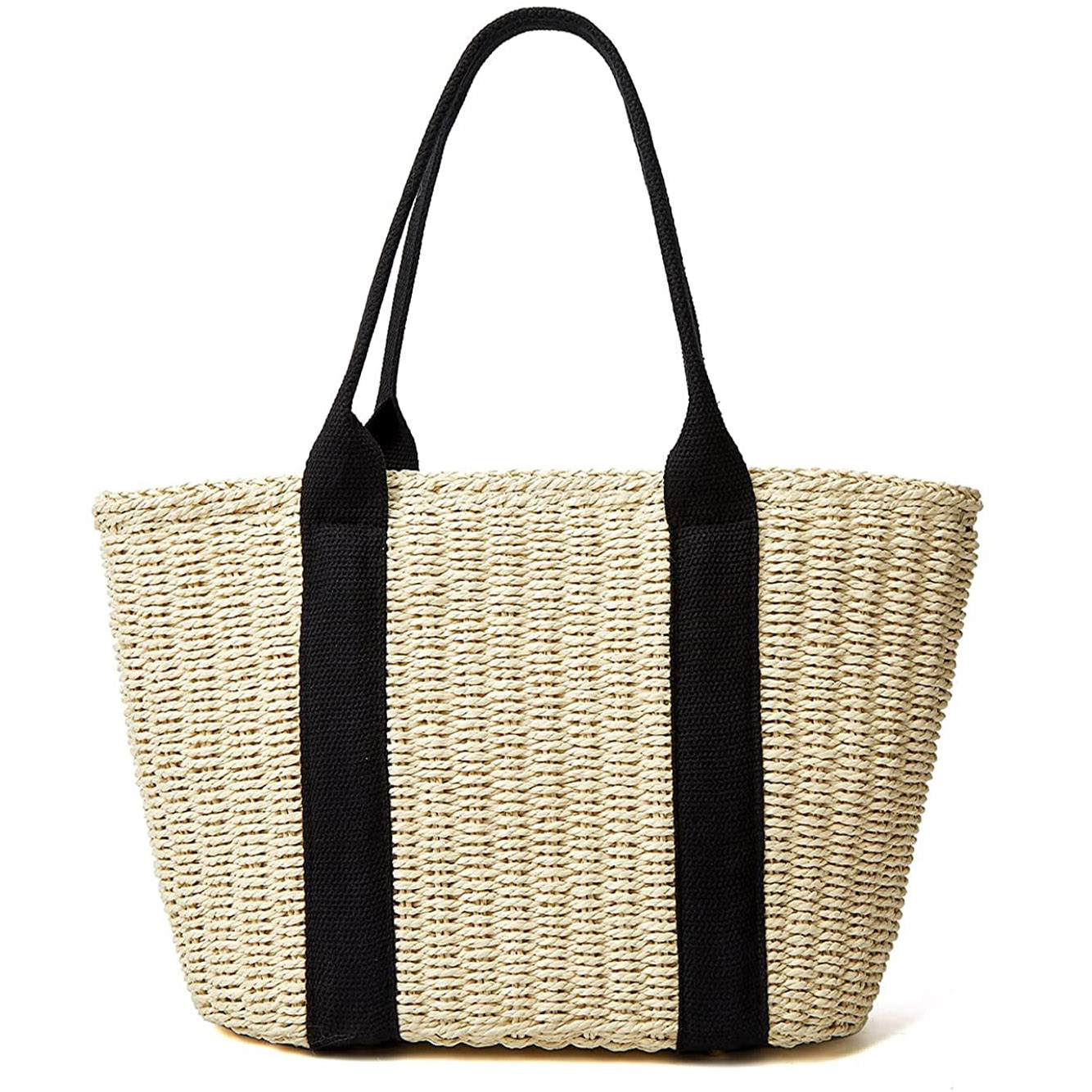 Trendy Straw Women Tote Bag Lu - Travel Accessories Luxury ulasan dan harga