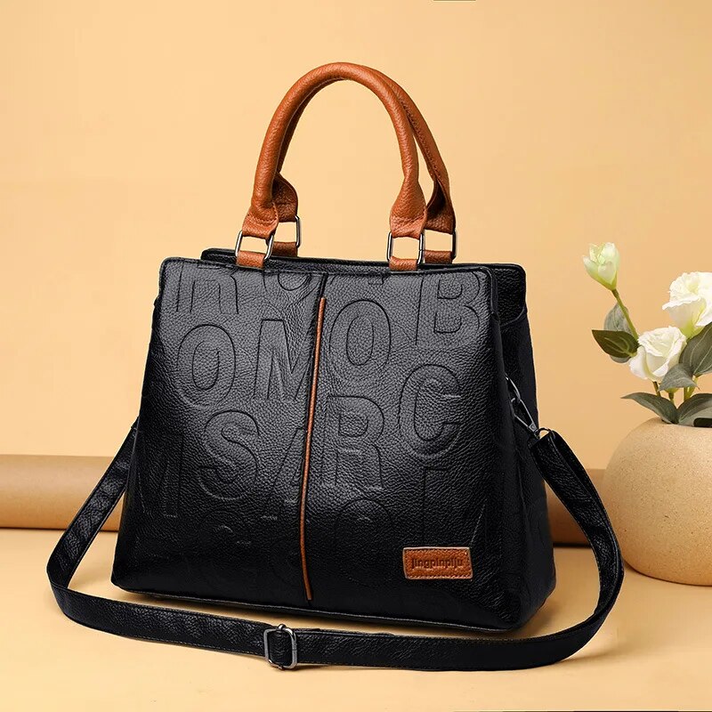 PU Leather Casual Shoulder Cro - Travel Accessories Luxury ulasan dan harga