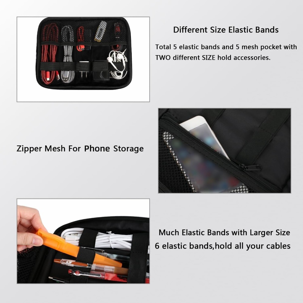 Electronics Organizer Travel C - Travel Accessories Bag ulasan dan harga