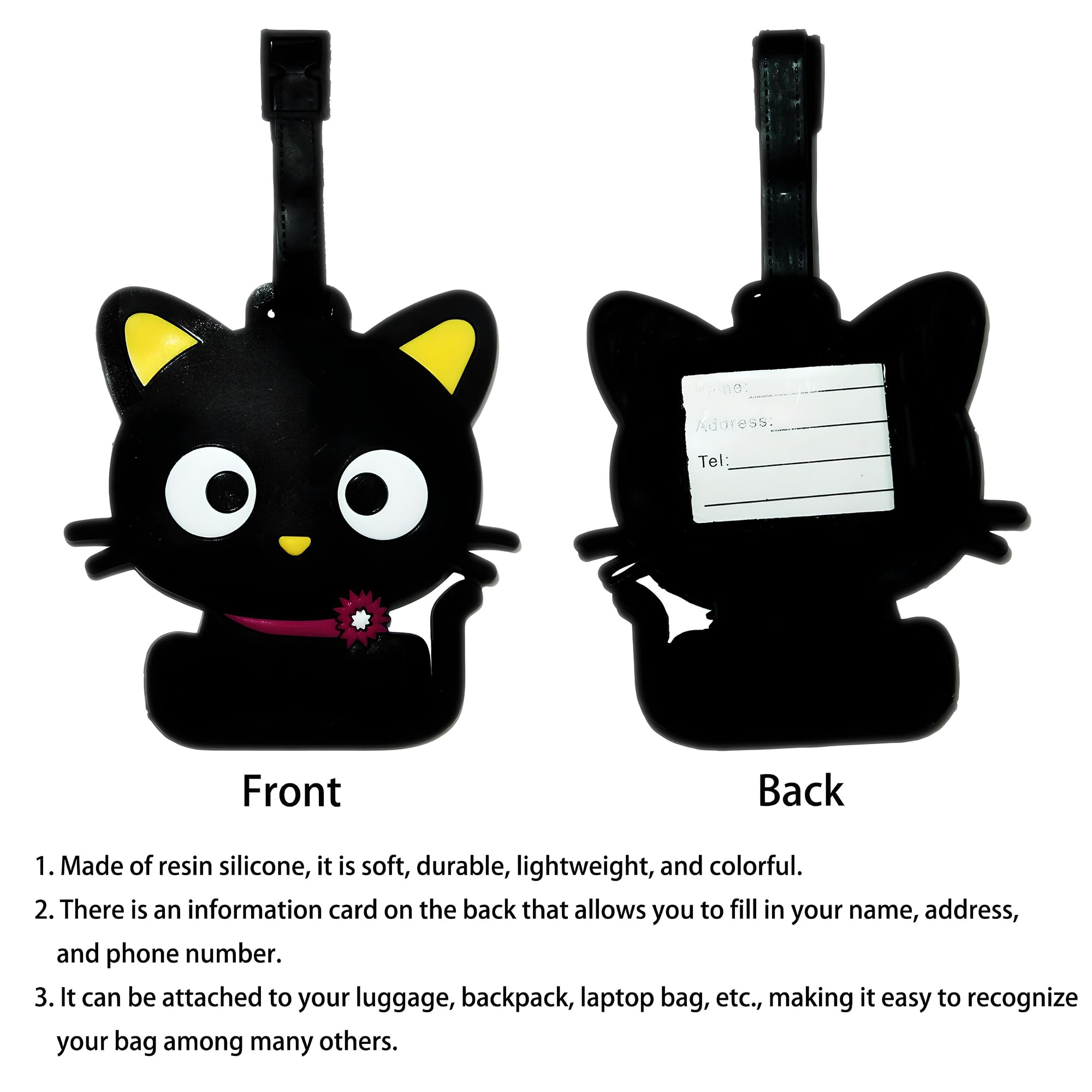 Cute Animal Luggage Tag Travel - Travel Accessories On Plane ulasan dan harga