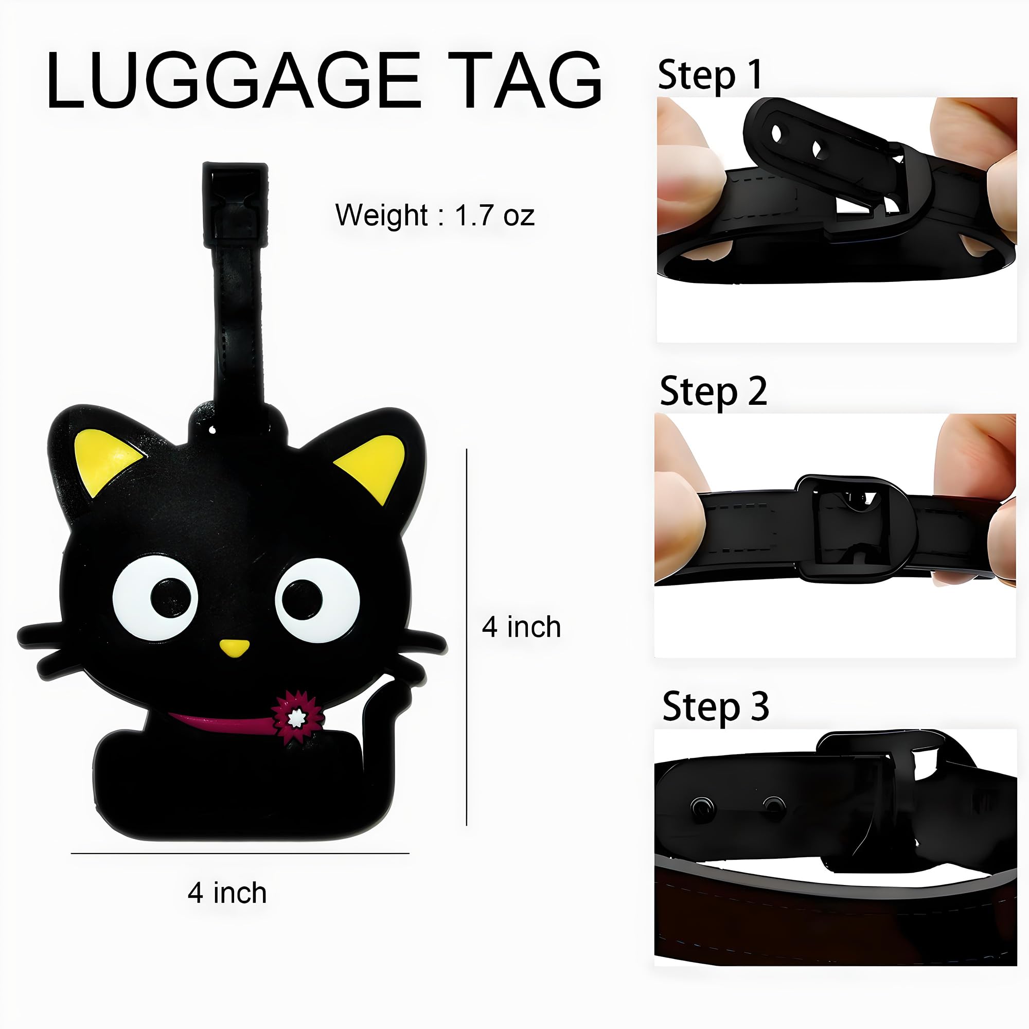 Cute Animal Luggage Tag Travel - Travel Accessories On Plane ulasan dan harga
