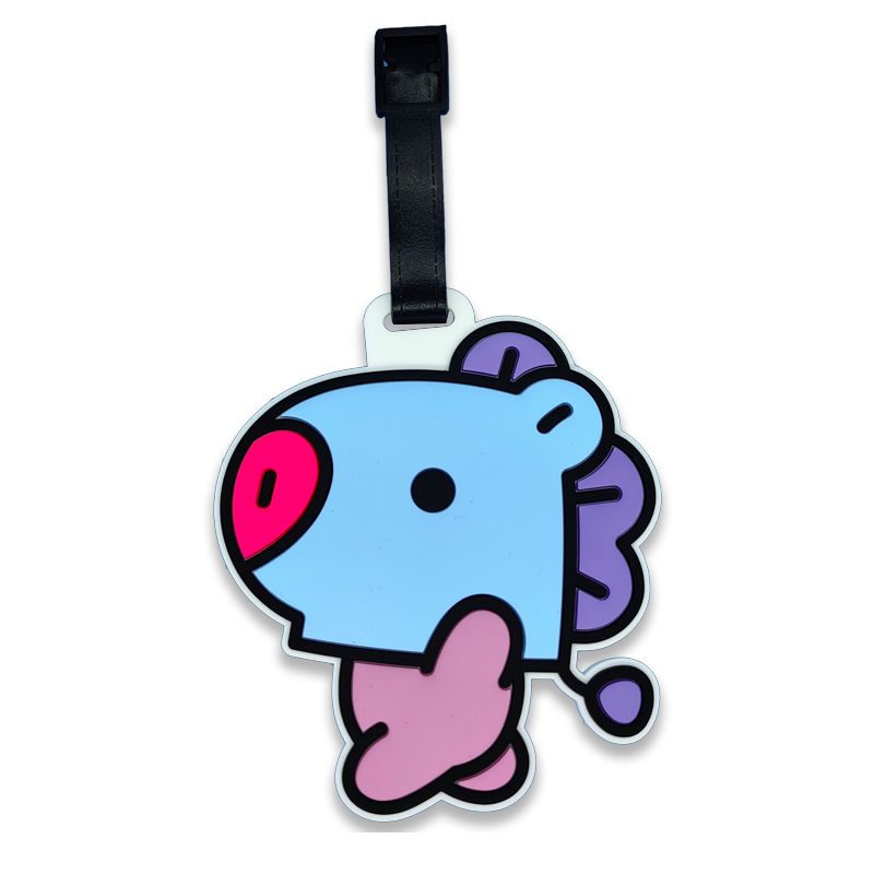 BT21 cartoon cute keychain Kaw - Travel Accessories Cute ulasan dan harga