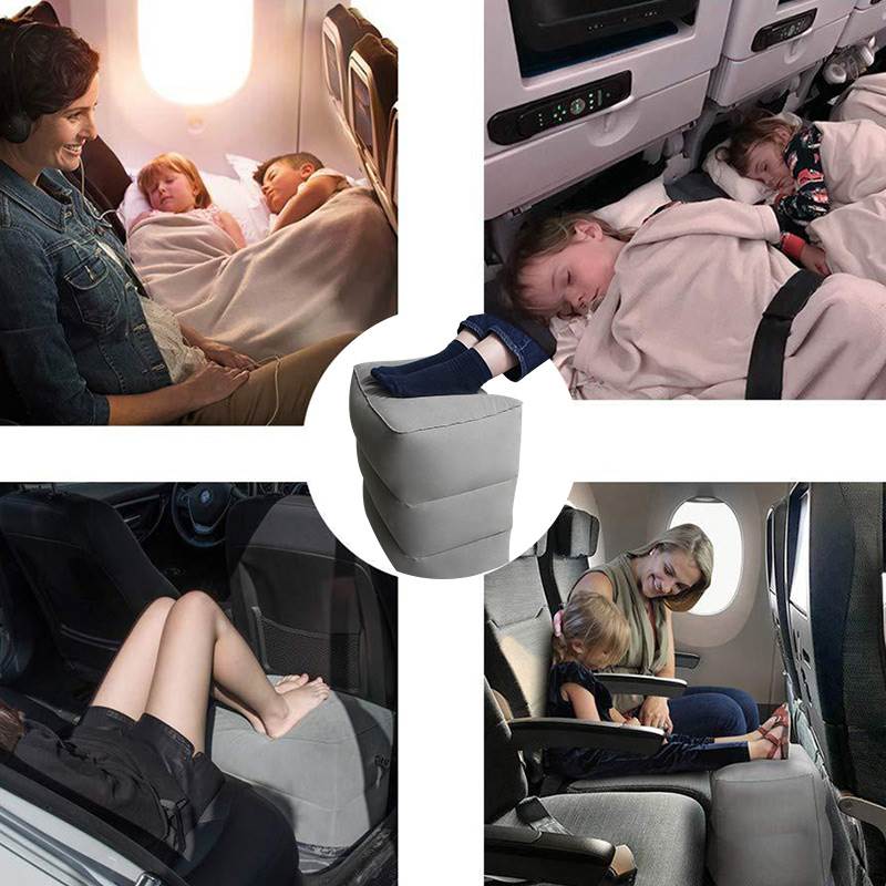 3 Layers Inflatable Travel Foo - Travel Accessories For Train ulasan dan harga