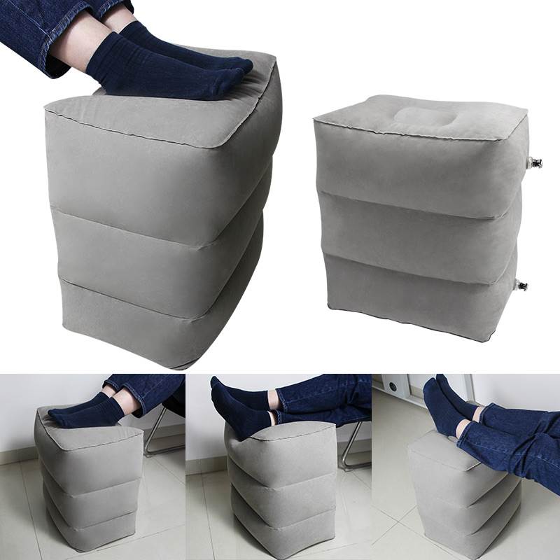 3 Layers Inflatable Travel Foo - Travel Accessories For Train ulasan dan harga
