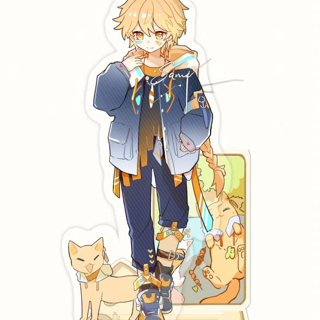 Anime Genshin Impact Traveler  - Travel Accessories Gifts ulasan dan harga