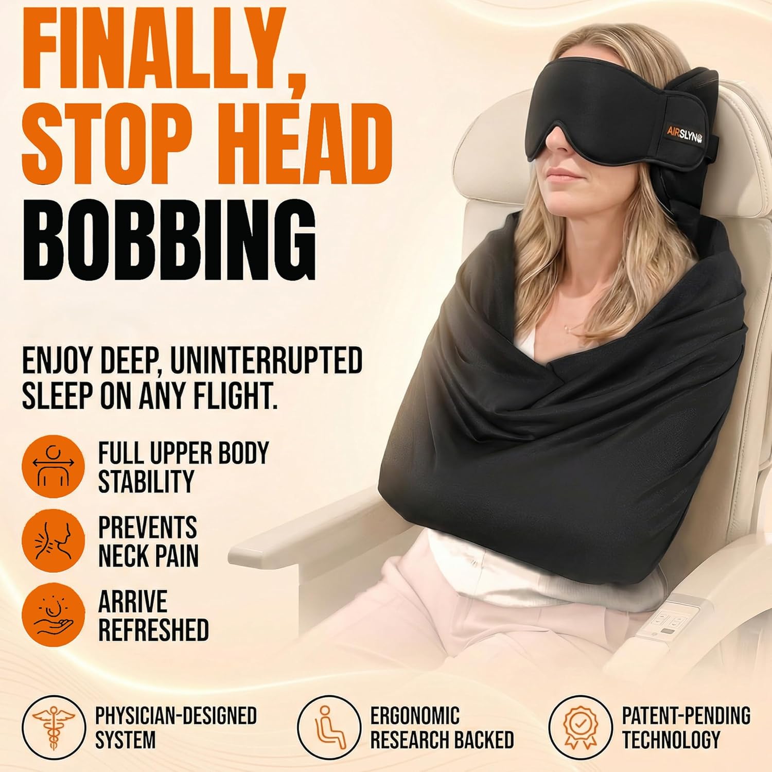 3-in-1 Airplane Sleep Support  - Travel Accessories On Plane ulasan dan harga
