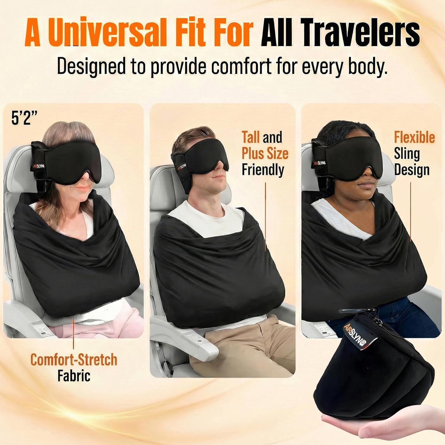 3-in-1 Airplane Sleep Support  - Travel Accessories On Plane ulasan dan harga