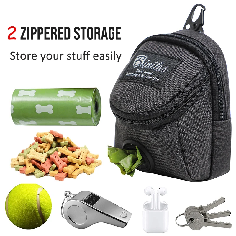 Pet Dog Treat Pouch Poop Dispe - Travel Accessories For Train ulasan dan harga