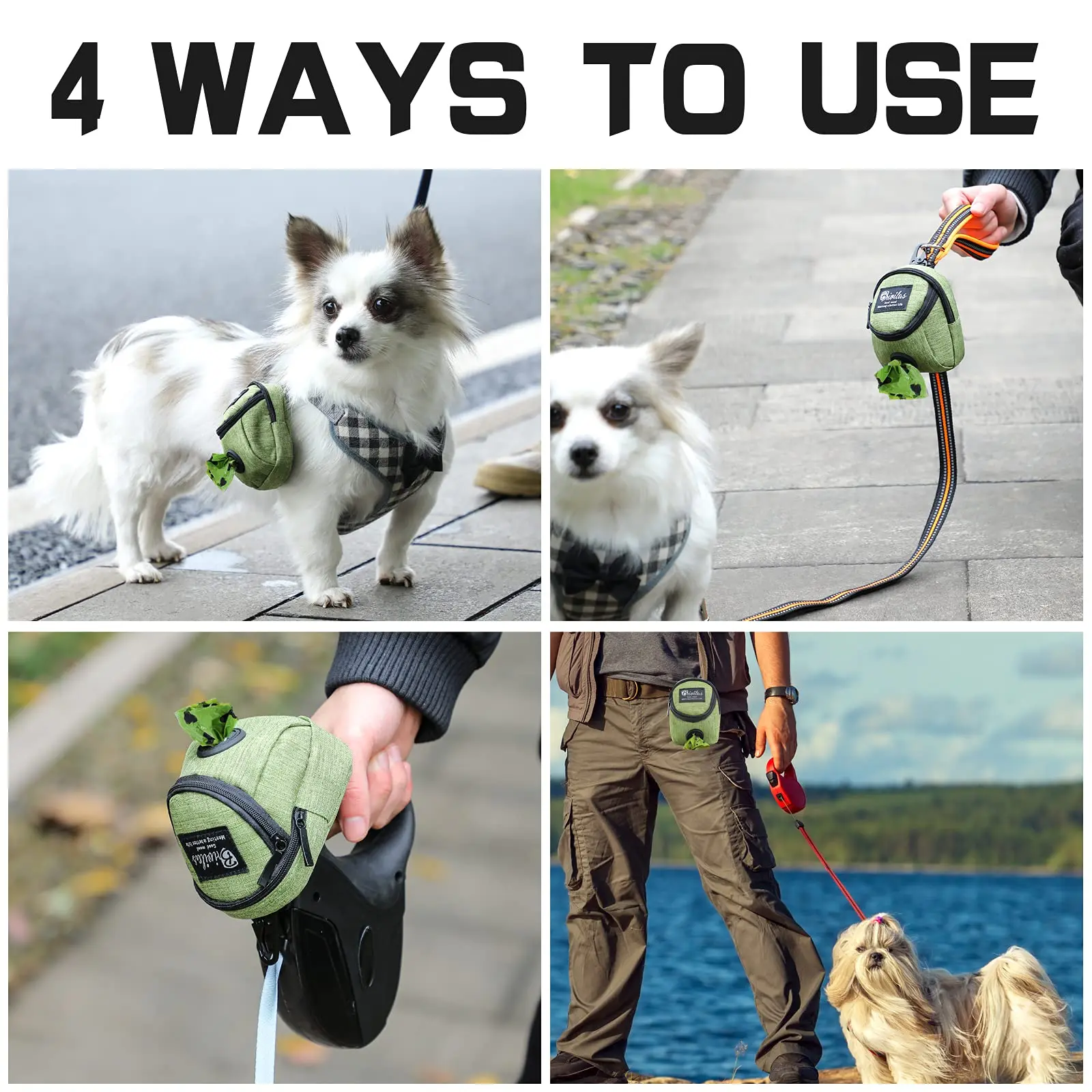 Pet Dog Treat Pouch Poop Dispe - Travel Accessories For Train ulasan dan harga