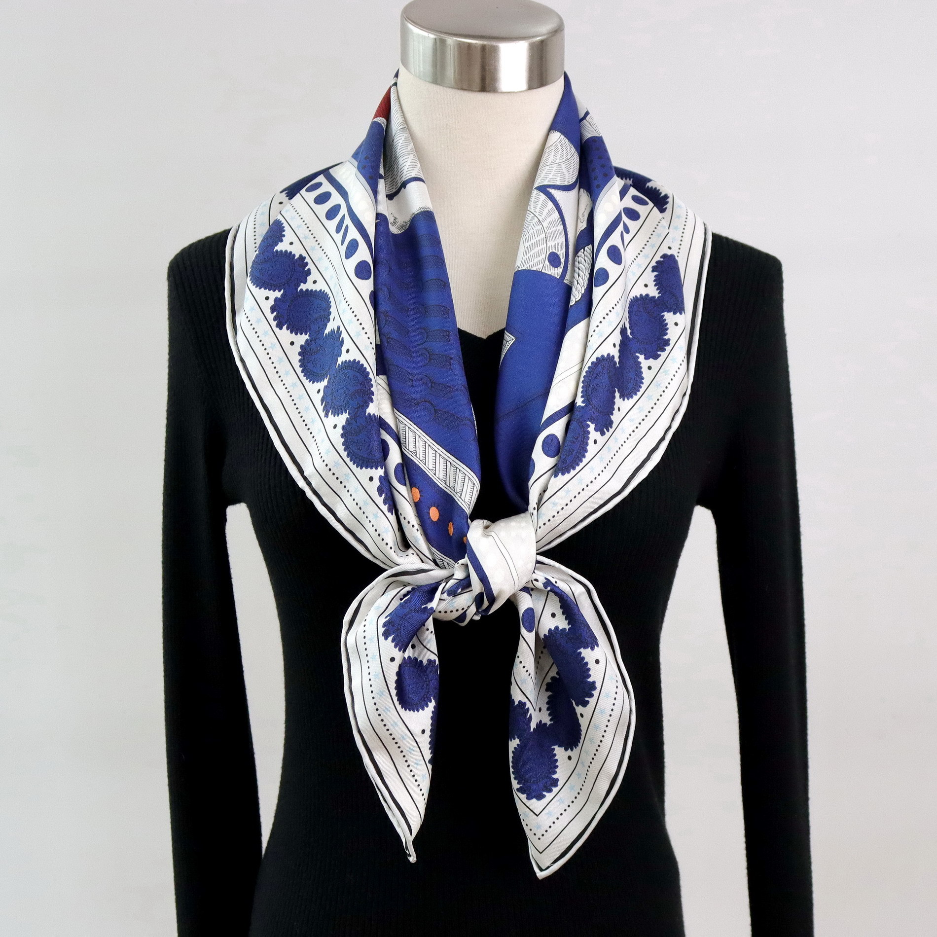 Two Faced 18MM Silk Scarf Wome - Travel Accessories Luxury ulasan dan harga