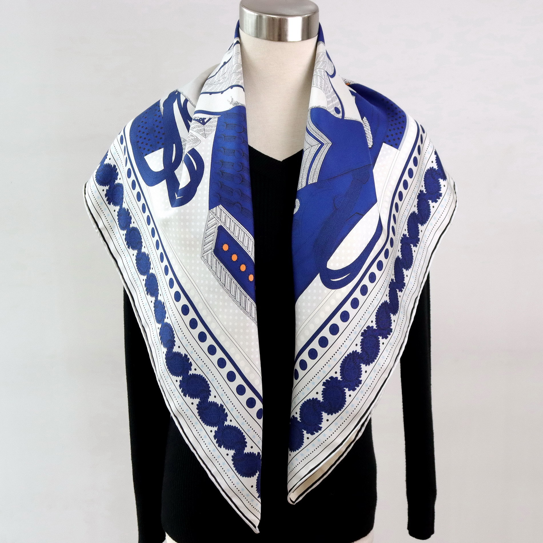 Two Faced 18MM Silk Scarf Wome - Travel Accessories Luxury ulasan dan harga