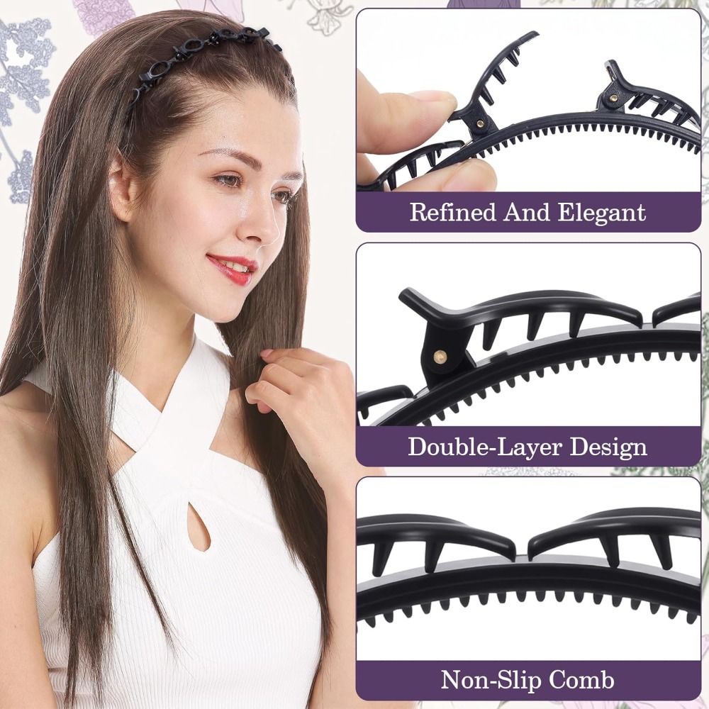 8PCS 90s Butterfly Hair Clips  - Travel Accessories For Elderly ulasan dan harga