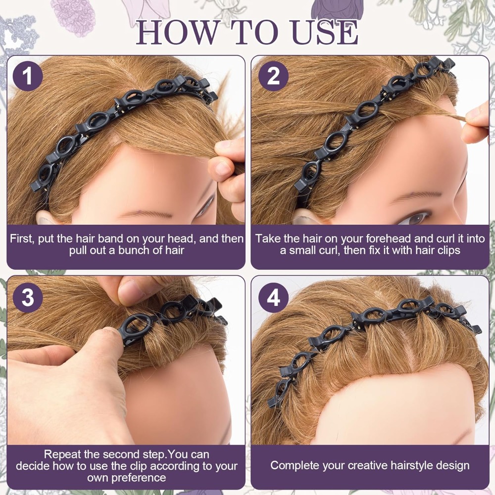8PCS 90s Butterfly Hair Clips  - Travel Accessories For Elderly ulasan dan harga