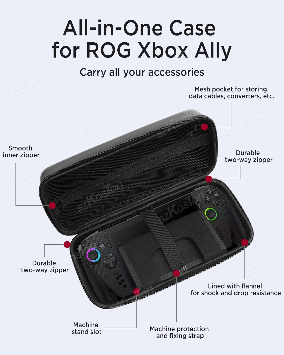 PU Portable Storage Bag for AS - Xbox Travel Accessories ulasan dan harga