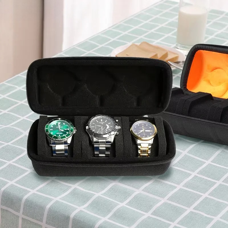 Travel Case for Watch with 3 S - Travel Accessories Jewelry ulasan dan harga