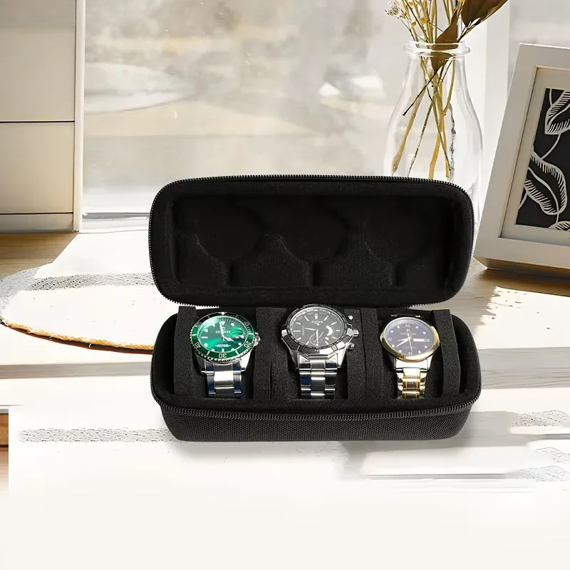 Travel Case for Watch with 3 S - Travel Accessories Jewelry ulasan dan harga
