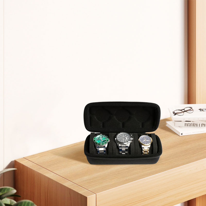 Travel Case for Watch with 3 S - Travel Accessories Jewelry ulasan dan harga